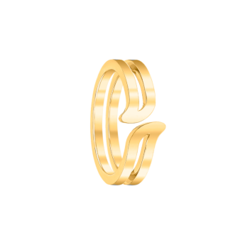 Alif Yellow Gold Ring