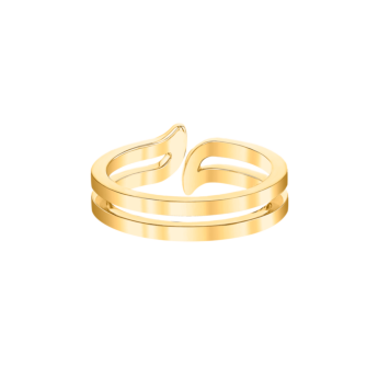 Alif Yellow Gold Ring