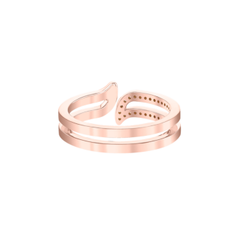 Alif Rose Gold Diamond Ring