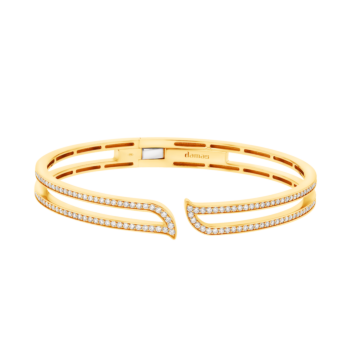 ALIF ETERNAL DIAMOND BANGLE IN 18K YELLOW GOLD 