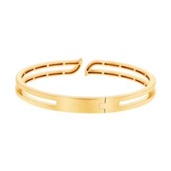 ALIF ETERNAL DIAMOND BANGLE IN 18K YELLOW GOLD 