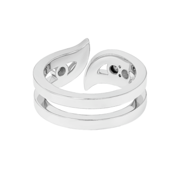 Alif Brilliance 18k White Gold and Diamond Ring