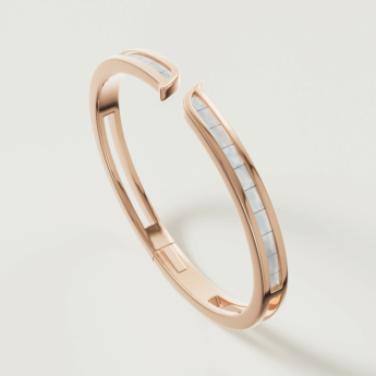 Alif Mother of Pearl Bangle
