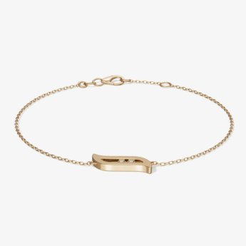 Alif Brilliance 18k Yellow Gold and Diamond Bracelet