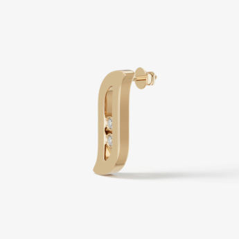 Alif Brilliance 18k Yellow Gold and Diamond Earrings