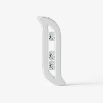 Alif Brilliance 18k White Gold and Diamond Earrings