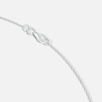 Alif Brilliance 18k White Gold and Diamond Necklace