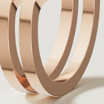 Alif Rose Gold Ring