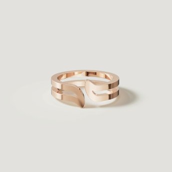 Alif Rose Gold Ring