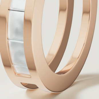 Alif Mother of Pearl Ring