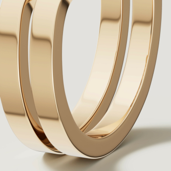 خاتم ألف ألماسي من الذهب الأصفر