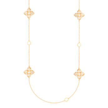 AL Qasr Zahra Necklace in 18K Yellow Gold