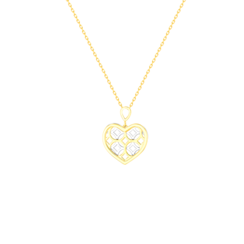 Al Qasr Necklace In 18K Yellow and White Gold