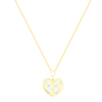 Al Qasr Necklace In 18K Yellow and White Gold