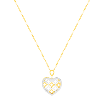 Al Qasr Necklace In 18K Yellow and White Gold