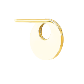 Amelia Maasai 18k Gold Mother of Pearl Earrings