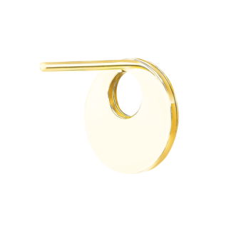 Amelia Maasai 18k Gold Mother of Pearl Earrings