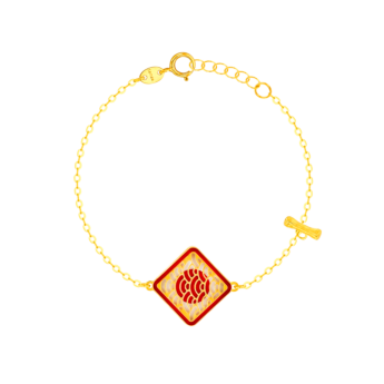 سوار أميليا طوكيو بوجهين على شكل مَعين مع 