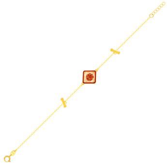 سوار أميليا طوكيو بوجهين على شكل مَعين مع 