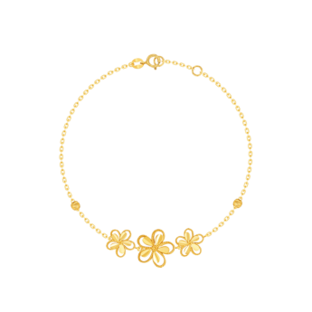 Anmol Floret 21k Gold Bracelet