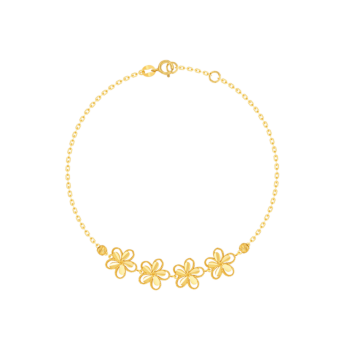Anmol Floret 21k Gold Bracelet