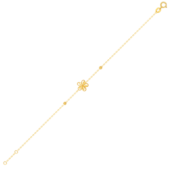 Anmol Floret 21k Gold Bracelet