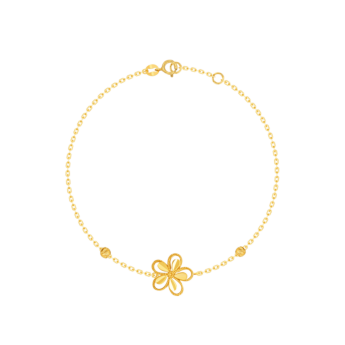 Anmol Floret 21k Gold Bracelet