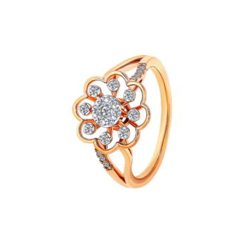 Ananya Diamond Ring in 18K Gold