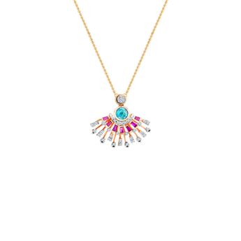 Ananya Pendant Earring Set