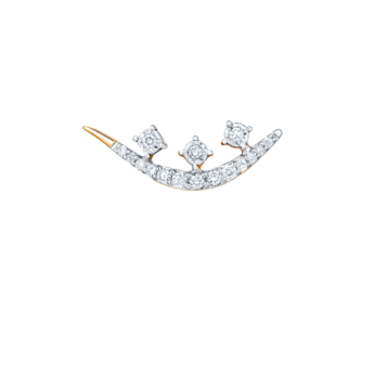 Ananya 18k Rose Gold Diamond Necklace & Earrings Set  