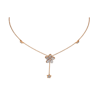 Ananya Diamond Necklace & Earring in 18K Gold