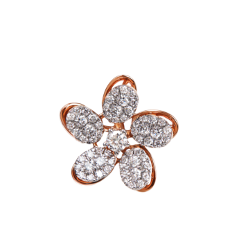 Ananya Diamond Necklace & Earring in 18K Gold