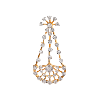 Ananya Diamond Necklace & Earring in 18K Gold