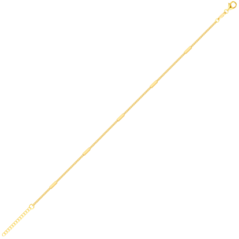 Classico Flame 18k Yellow Gold Bracelet