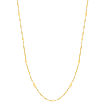 Classico Flame 18k Yellow Gold Necklace