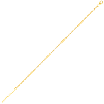 سوار كلاسيكو فلايم من الذهب الأصفر عيار 18 قيراط