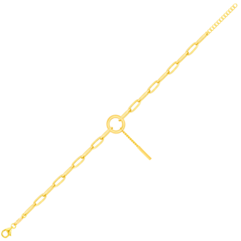 Classico Flame 18k Yellow Gold Bracelet