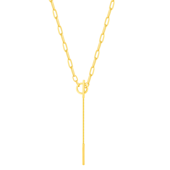 Classico Flame 18k Yellow Gold Necklace