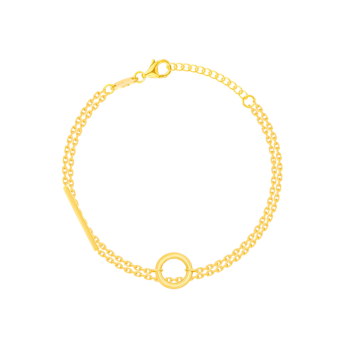 Classico Flame 18k Yellow Gold Bracelet