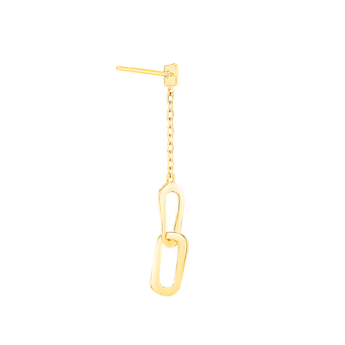 
أقراط كليبس من الذهب الأصفر