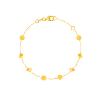 Cubes Bracelet 18K Yellow Gold 