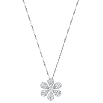 Flora Diamond Pendant Chain