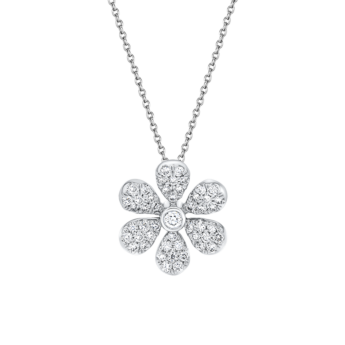 Flora Diamond Pendant Chain
