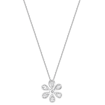 Flora Diamond Pendant Chain