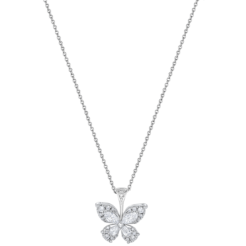 Flora Diamond Pendant Chain