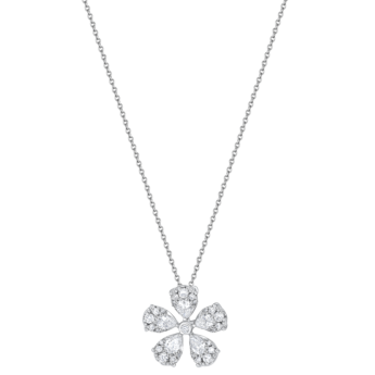 Flora Diamond Pendant Chain