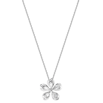 Flora Diamond Pendant Chain