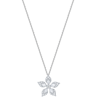 Flora Diamond Pendant Chain