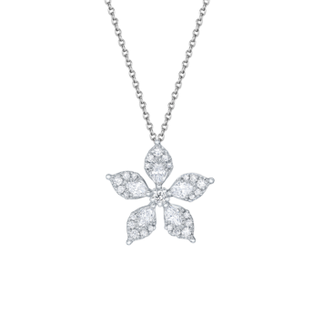 Flora Diamond Pendant Chain