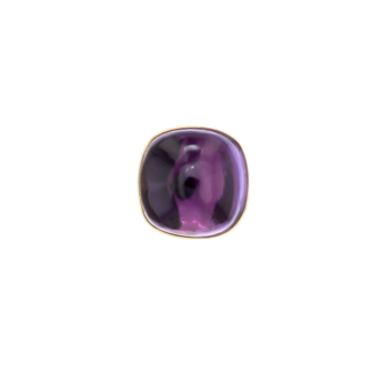 Drops 18K Yellow Gold and Amethyst Earrings